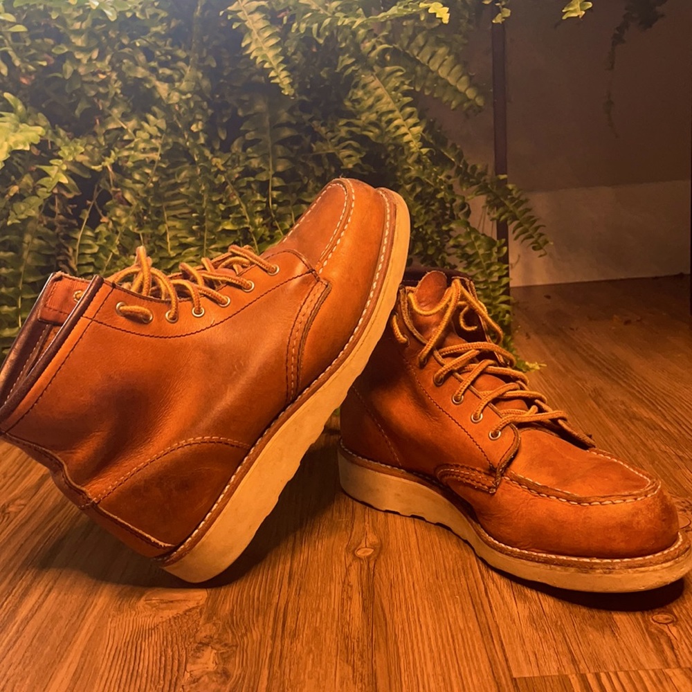 Size 7 Red/Brown Red Wing Boots